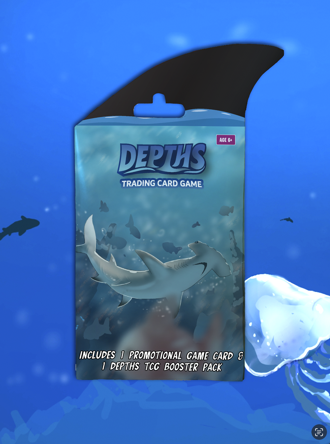 Depths TCG Base Set Sleeved Booster Pack